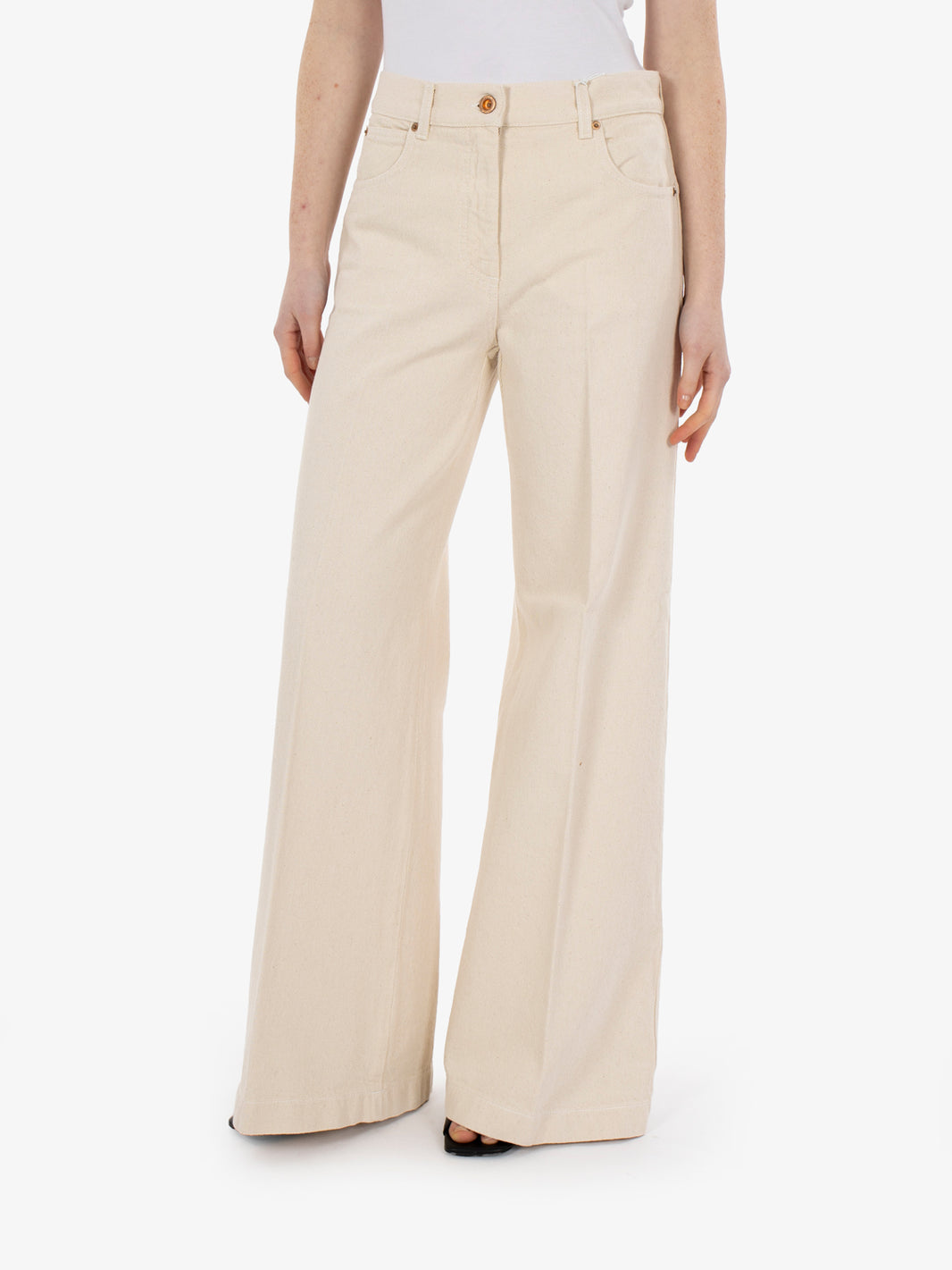 Jeans wide leg burro