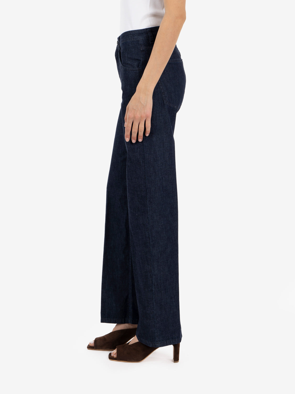 Dark denim pants
