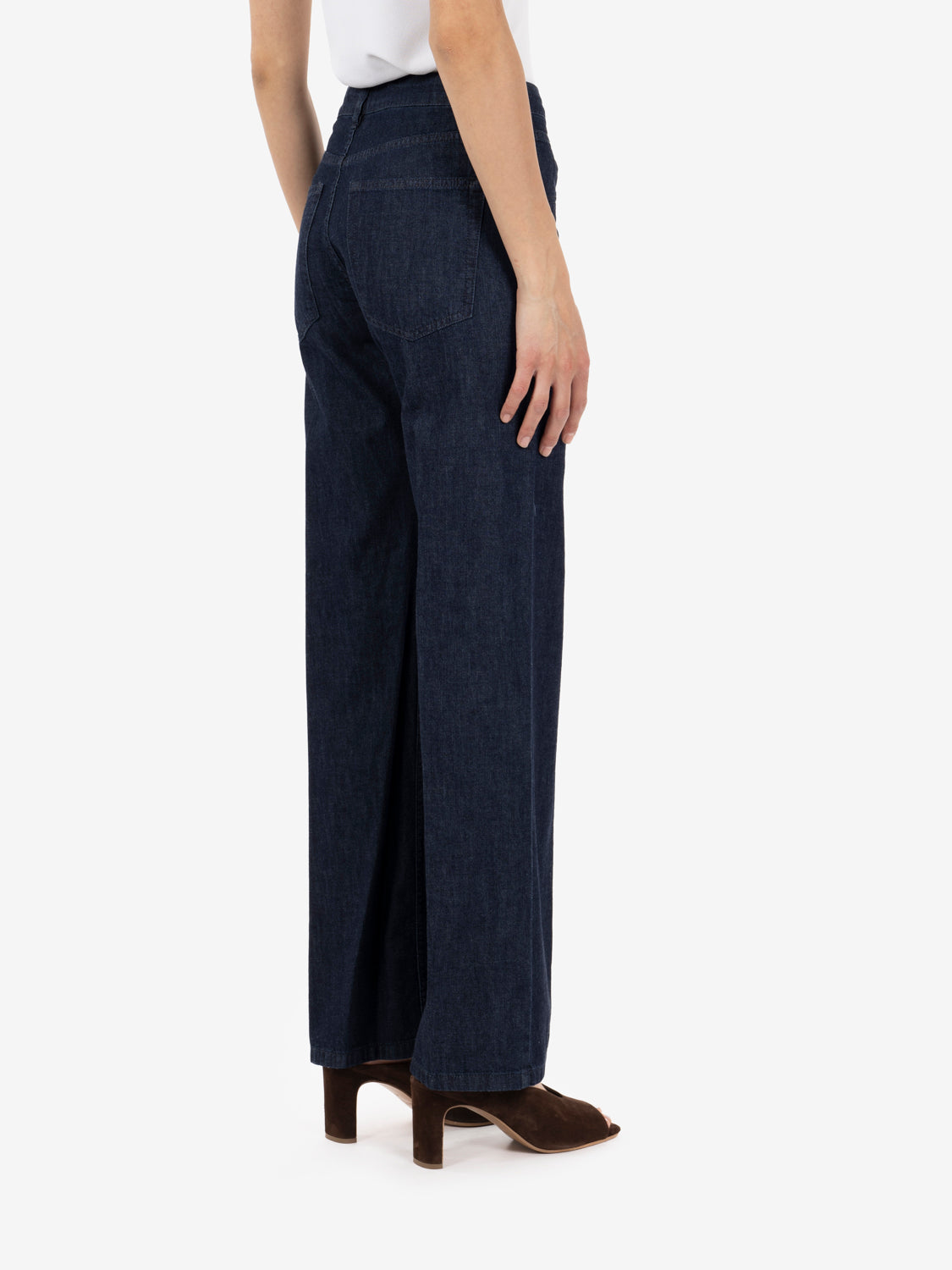 Dark denim pants