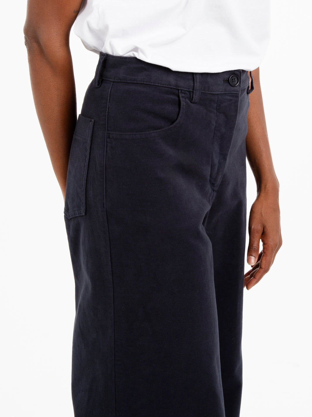 Pantaloni palazzo mod. 0156 blu