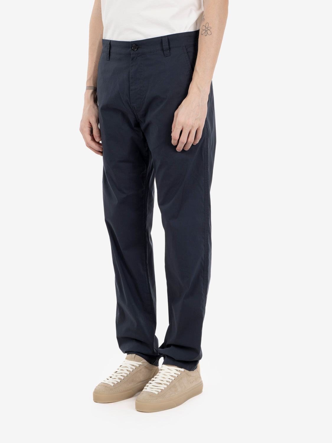 Pantaloni regular navy