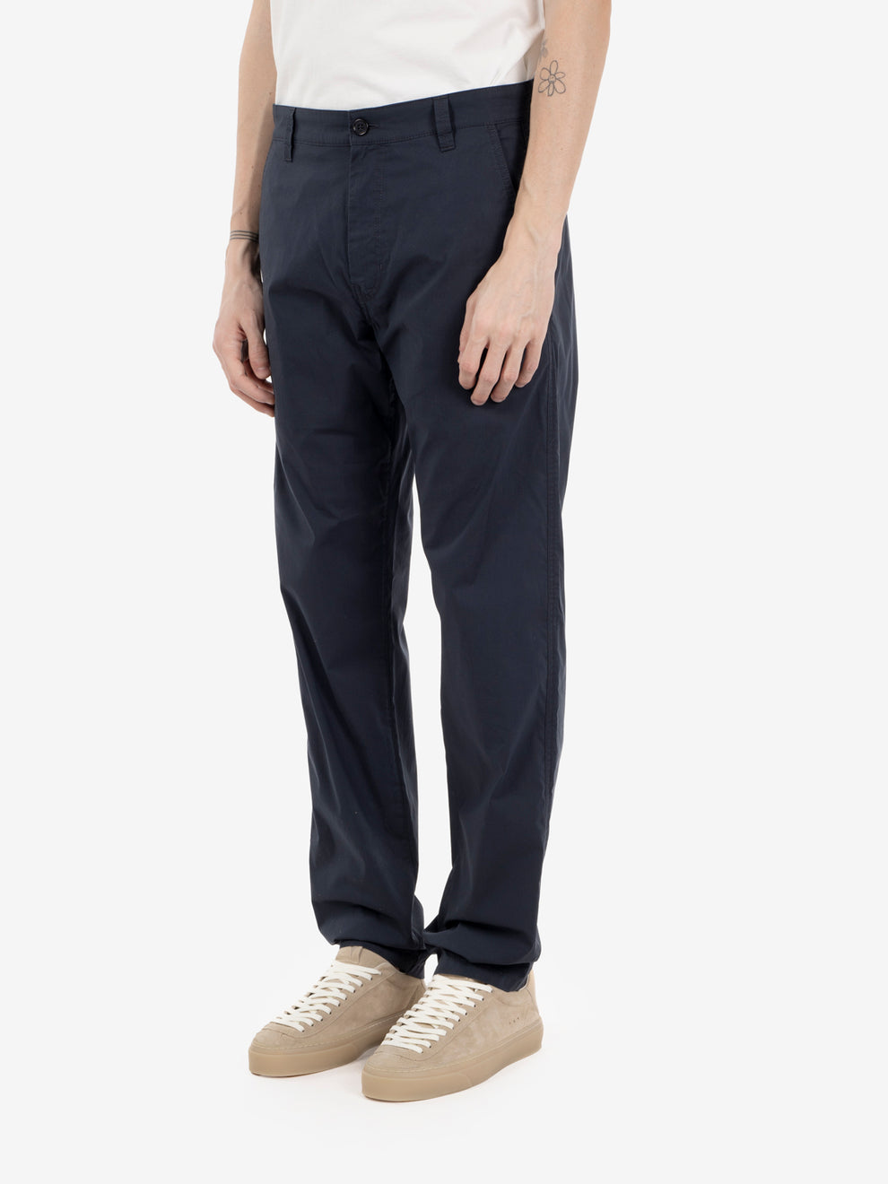 Pantaloni regular navy