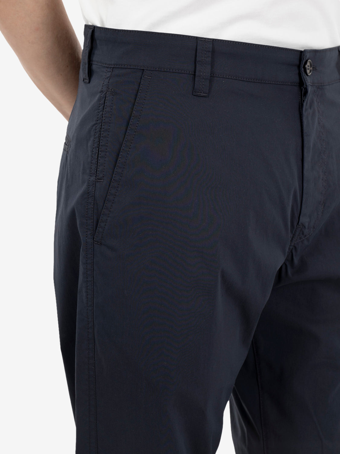 Pantaloni regular navy
