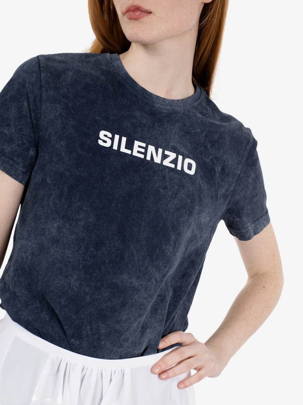 T-Shirt "Silenzio" navy shady