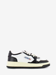 AUTRY - Medalist low W leather / leather white / black