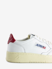 AUTRY - Mentalist Low W in pelle bianco / rosso