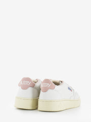 AUTRY - Mentalist Low W in pelle bianco / powder