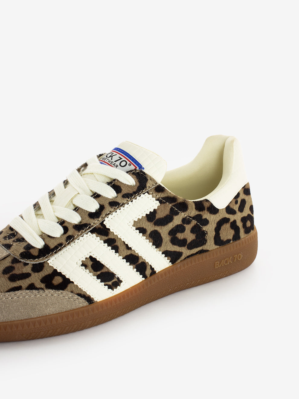 SNEAKERS CLOUD LEOPARD TAUPE SUEDE TAUPE MILK CROC CLOUD-P22_LEO/MILK