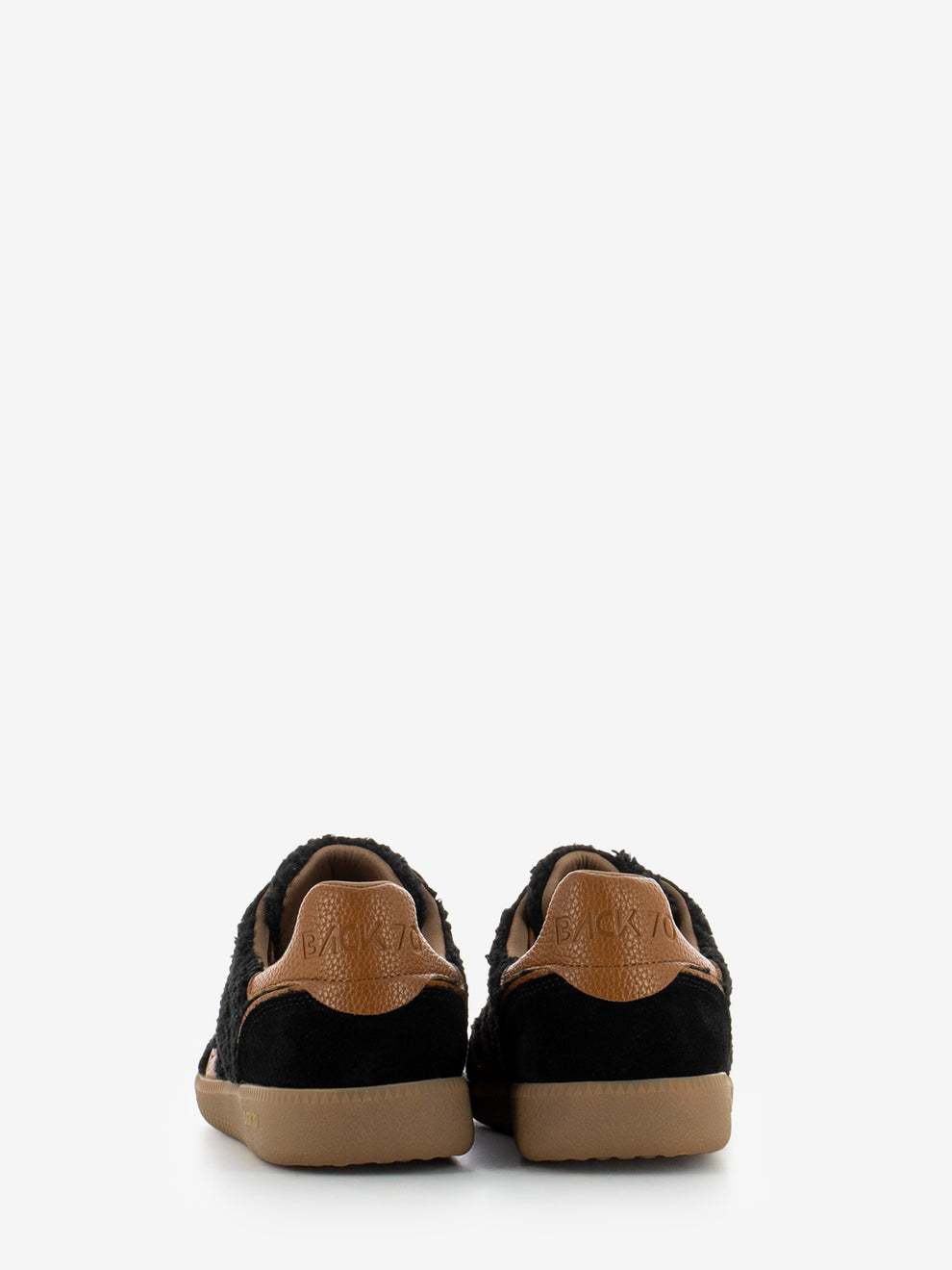 SNEAKER CLOUD TEDDY BLACK FUR SUEDE BLACK LEATHER LI CLOUD/TEDDY-FU20_BLK/LIT