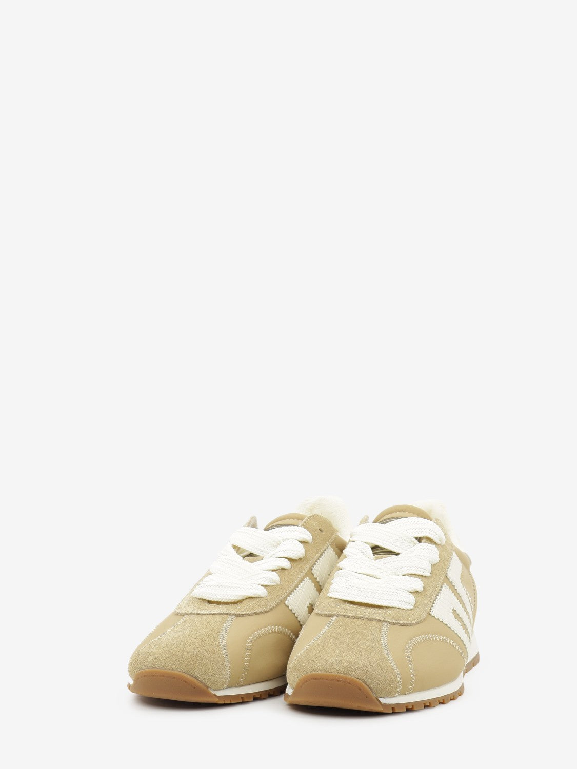 Sneakers Asian Nylon Tan