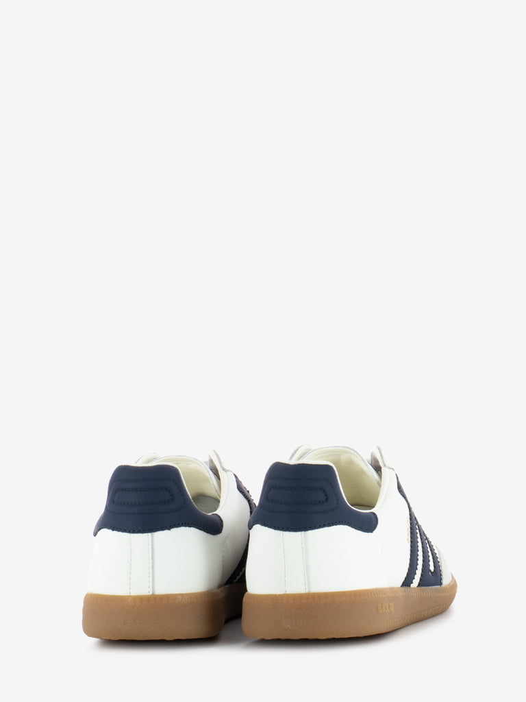 BACK 70 - Sneakers Cloud 03 leather blue / white