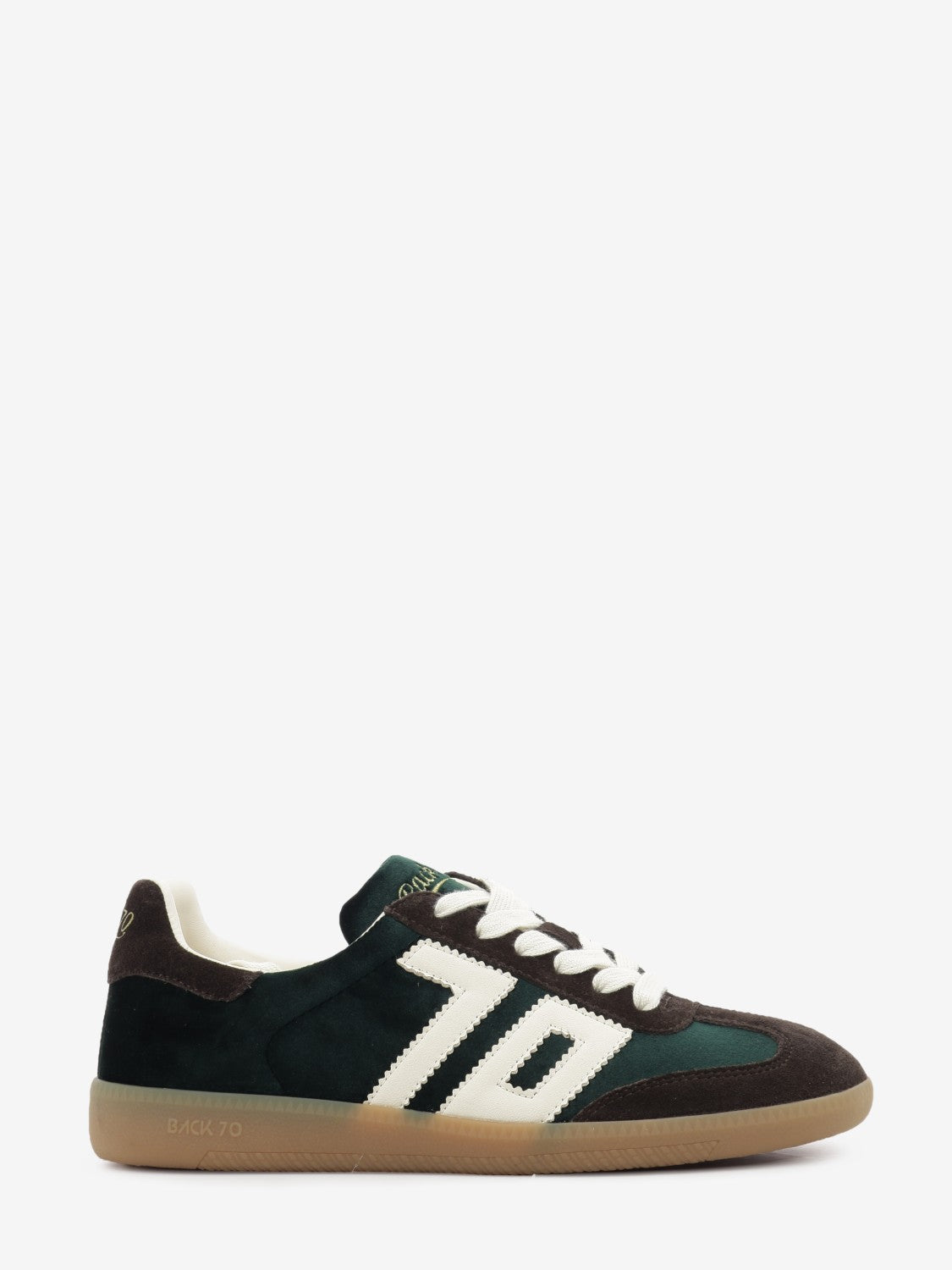 Sneakers Cloud velvet forest / butter