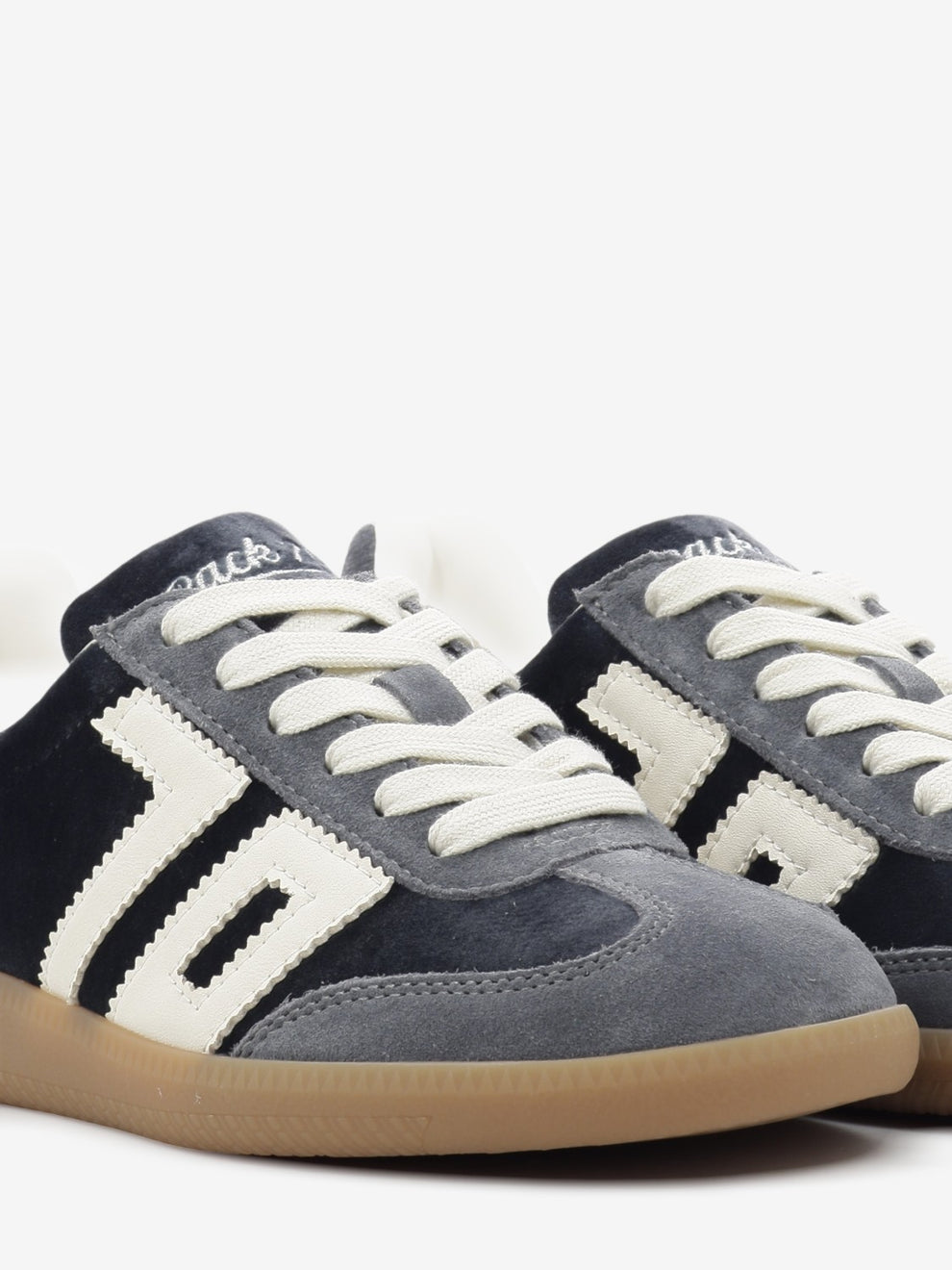 Sneakers Cloud velvet gray / butter
