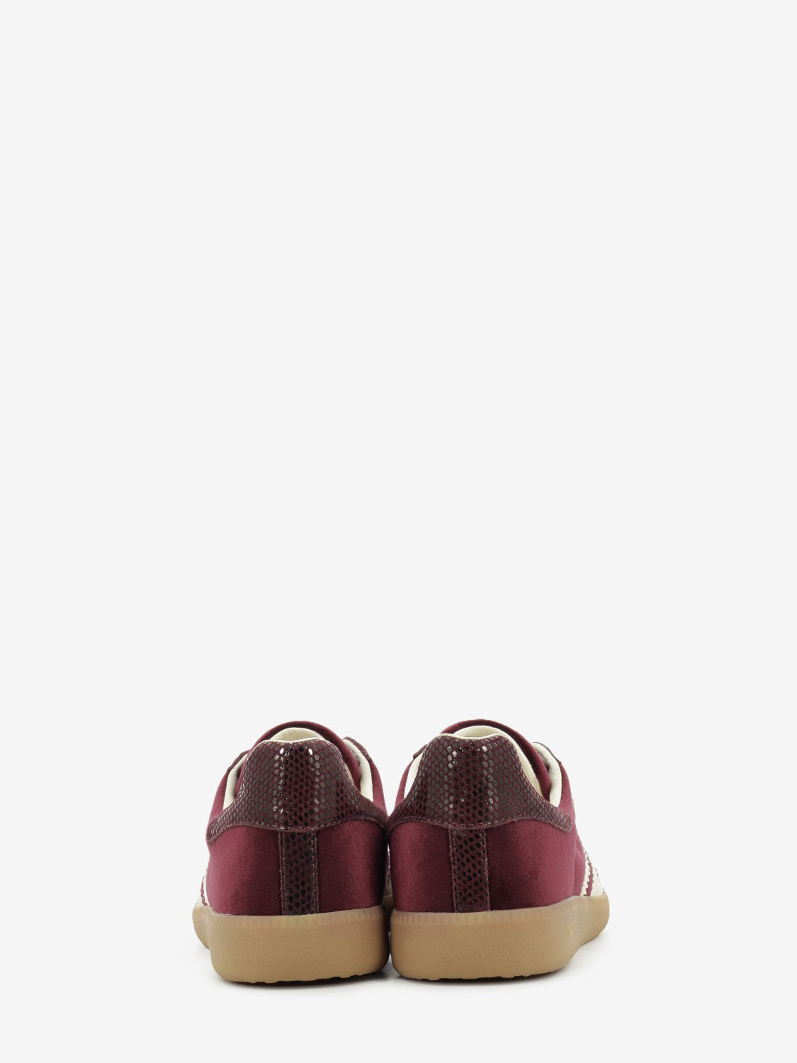 Sneakers Cloud velvet wine / butter