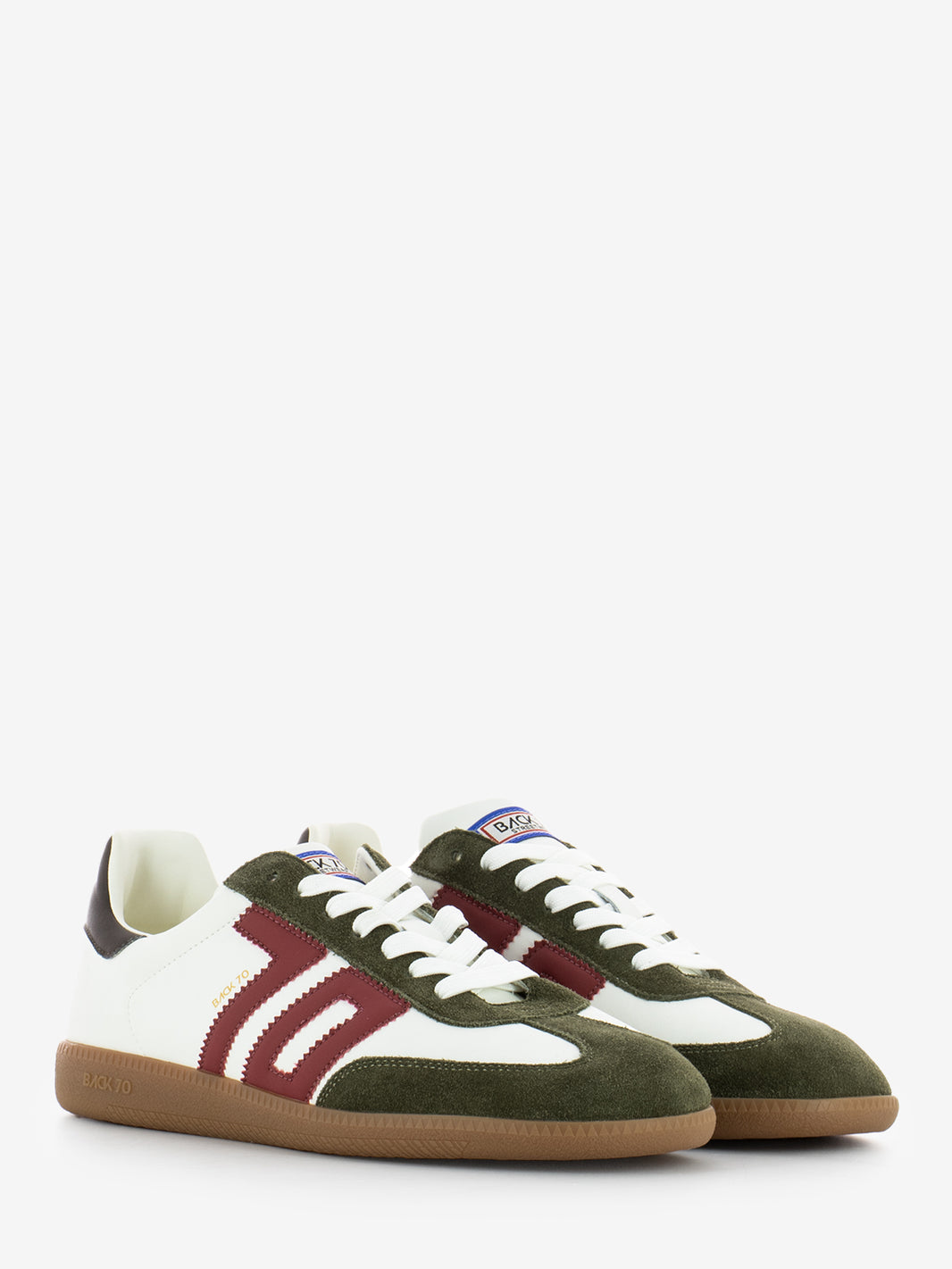 Sneakers Cloud white / olive / red