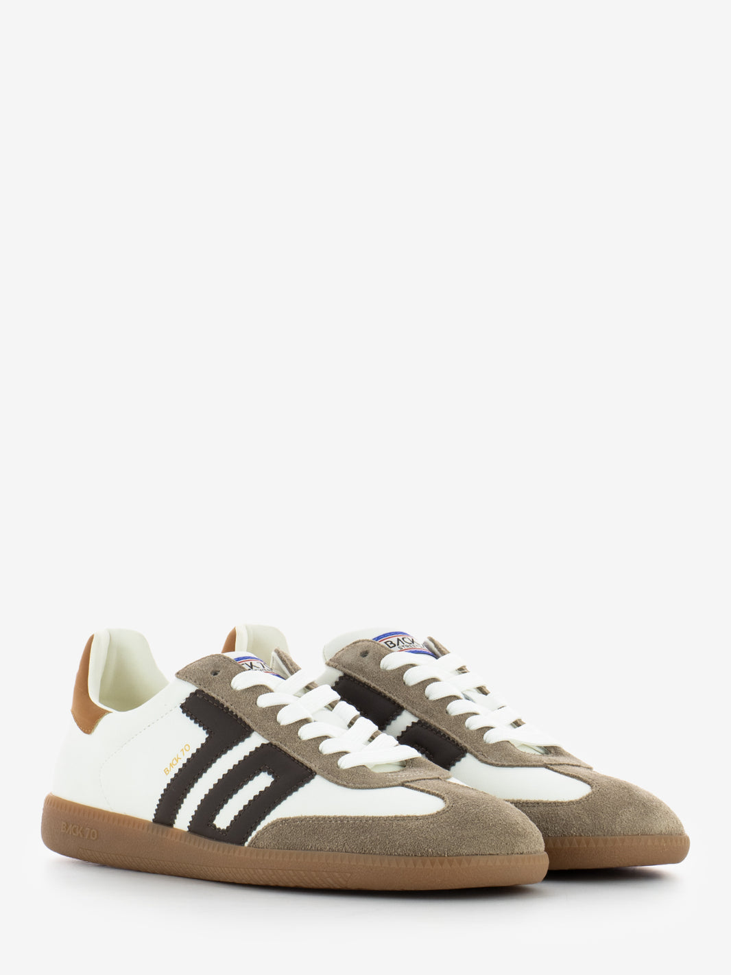 Sneakers Cloud white / taupe coffee