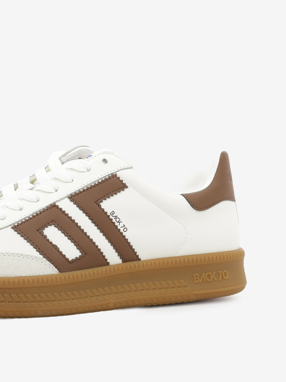 Sneakers Double Cloud bianca / cuoio