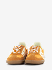 BACK 70 - Sneakers Ghost 13 orange suede / milk