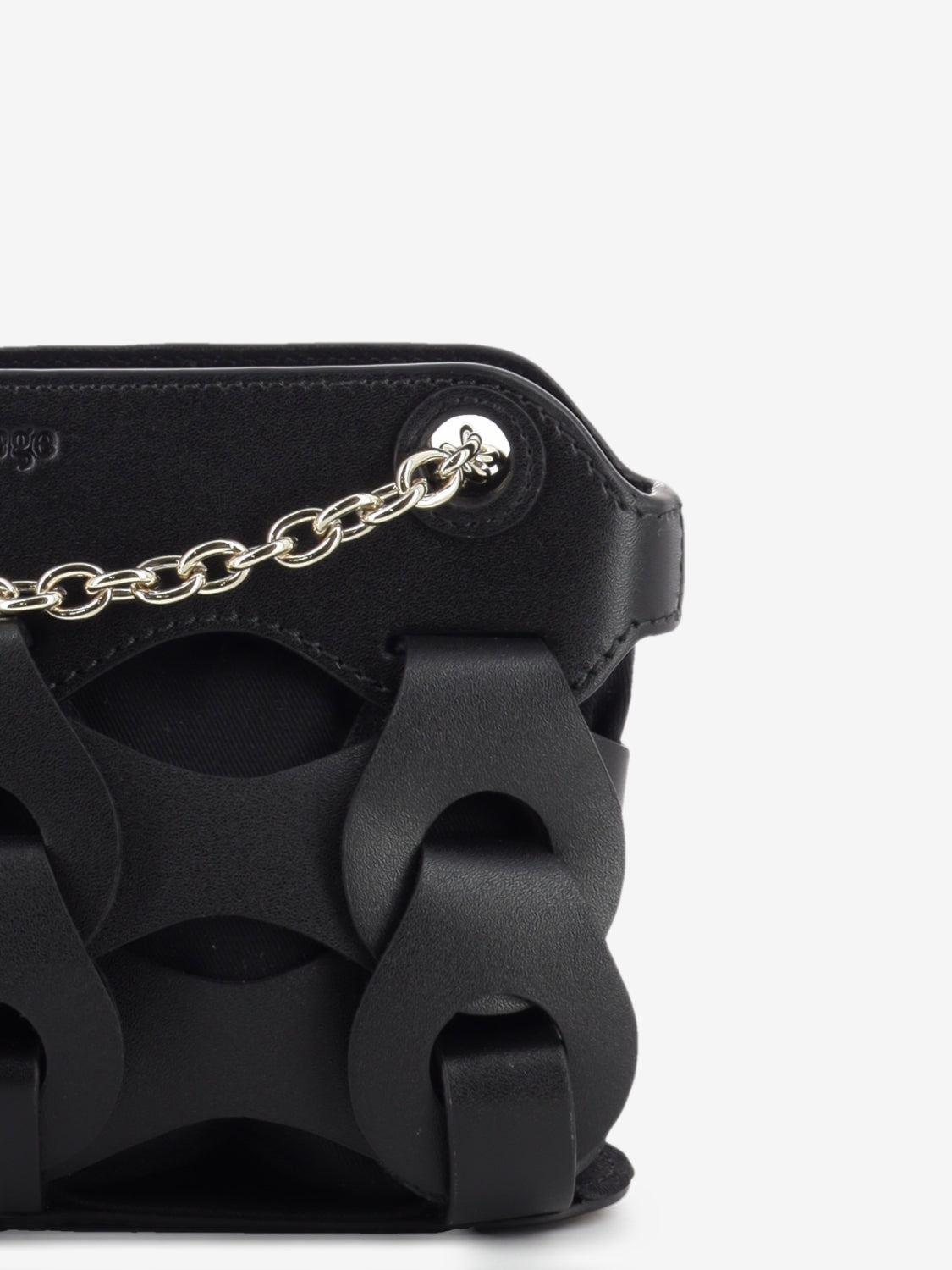 Mini bag Flora black