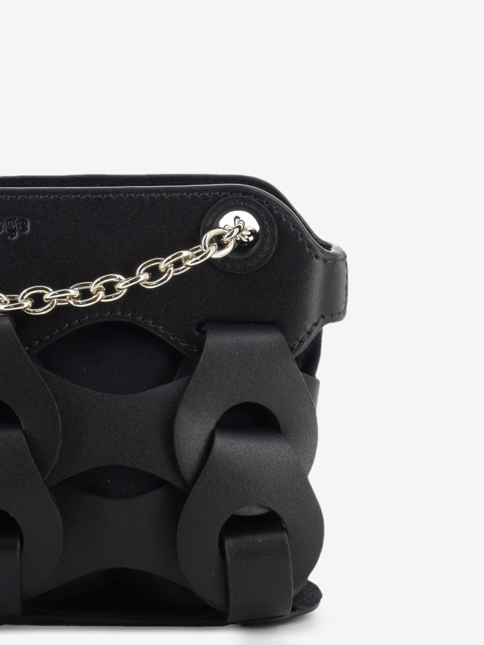 Mini bag Flora black