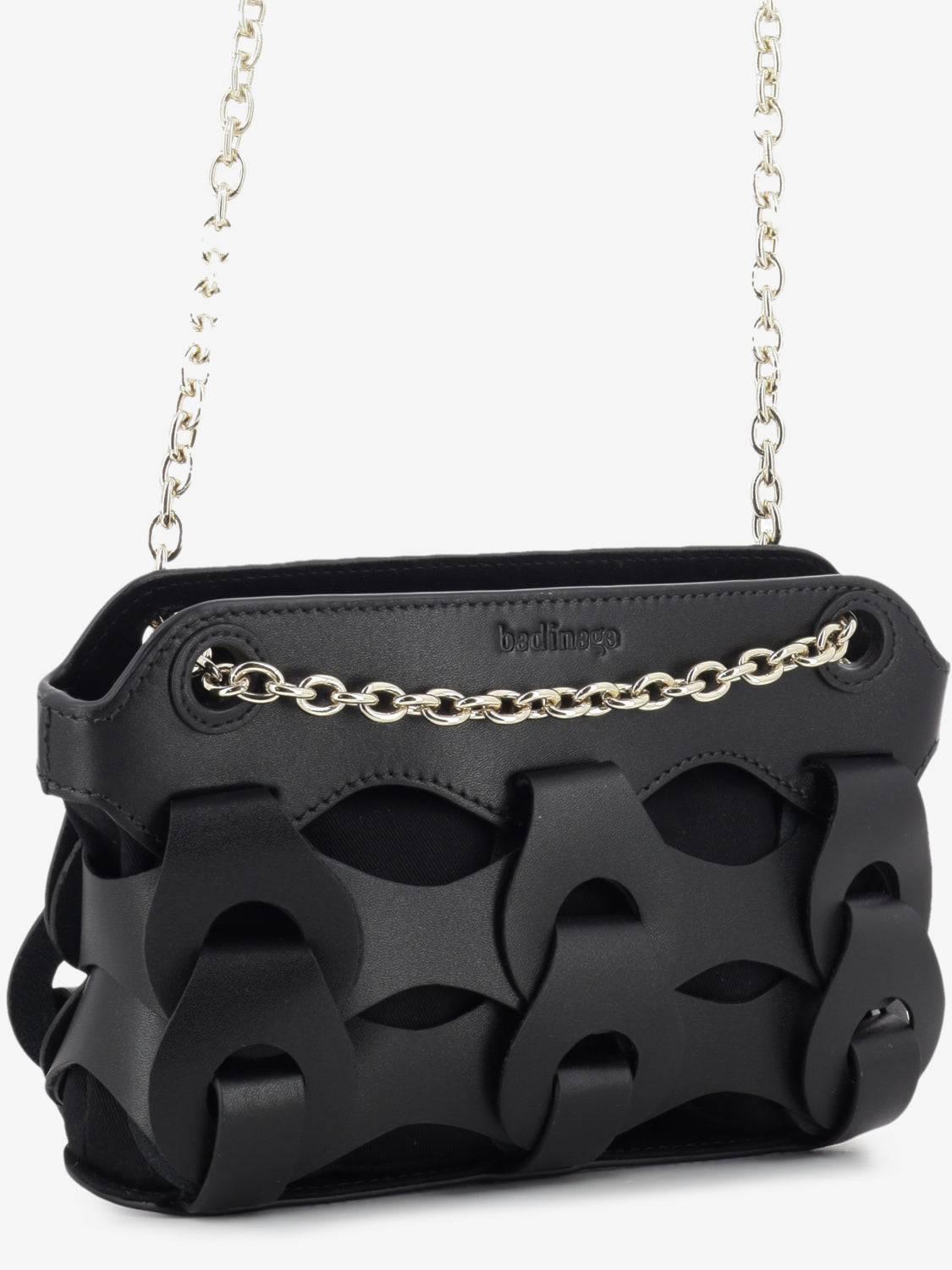 Mini bag Flora black