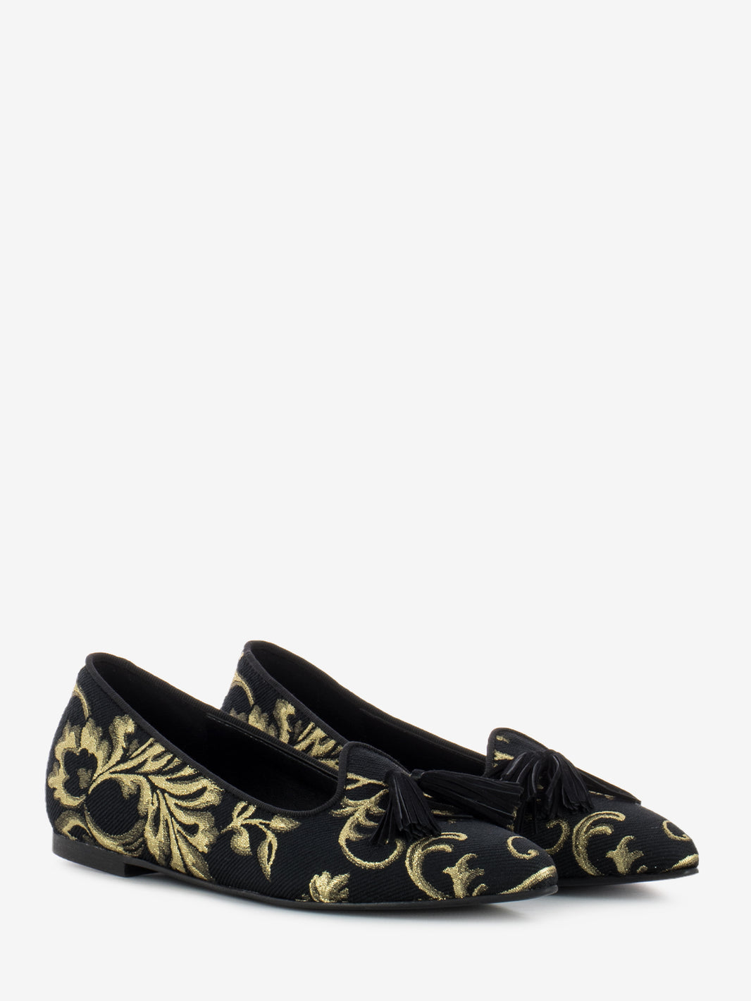 Baroque Ballerina Black/Gold