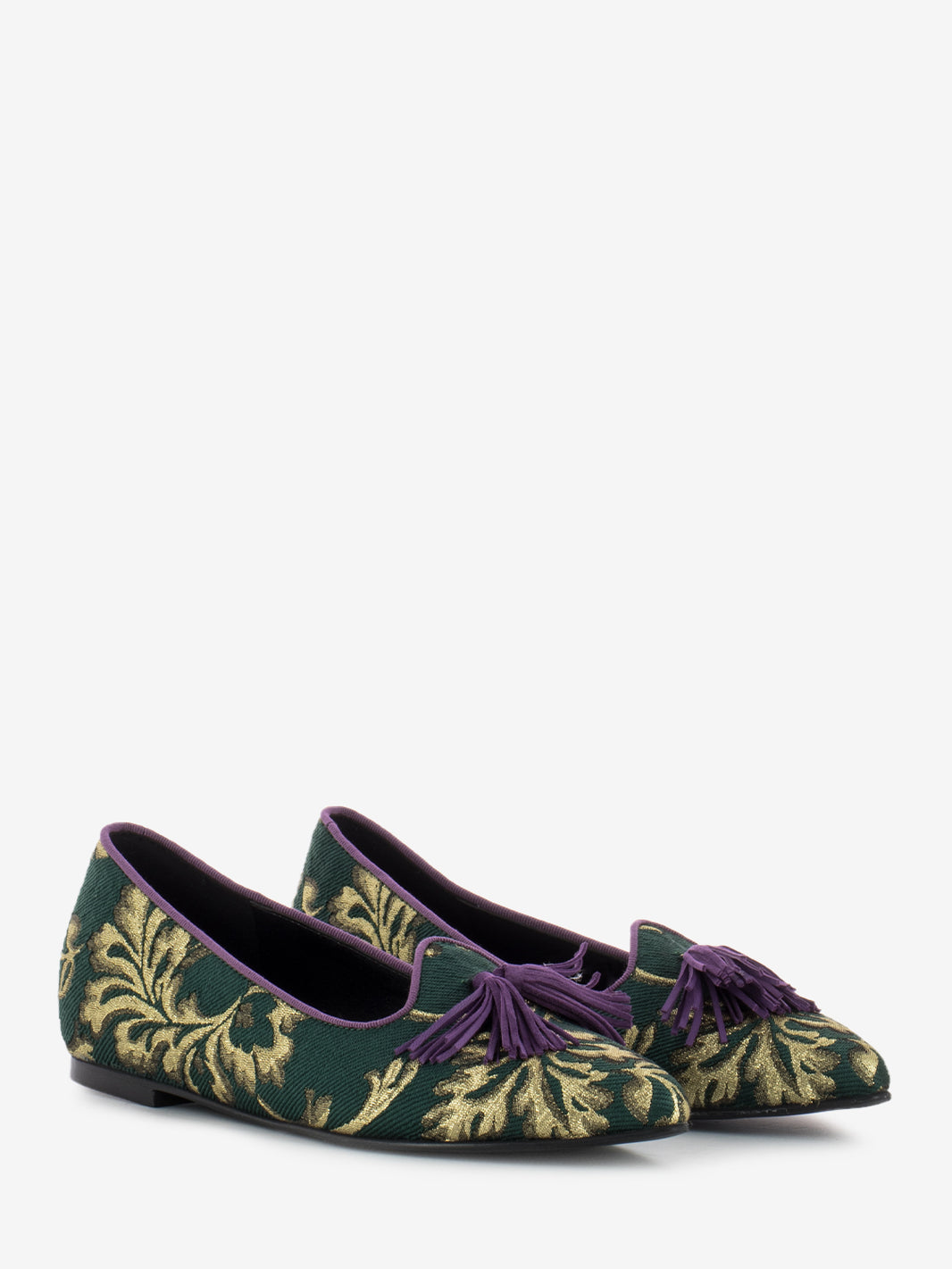 Baroque Ballerina Purple/Green