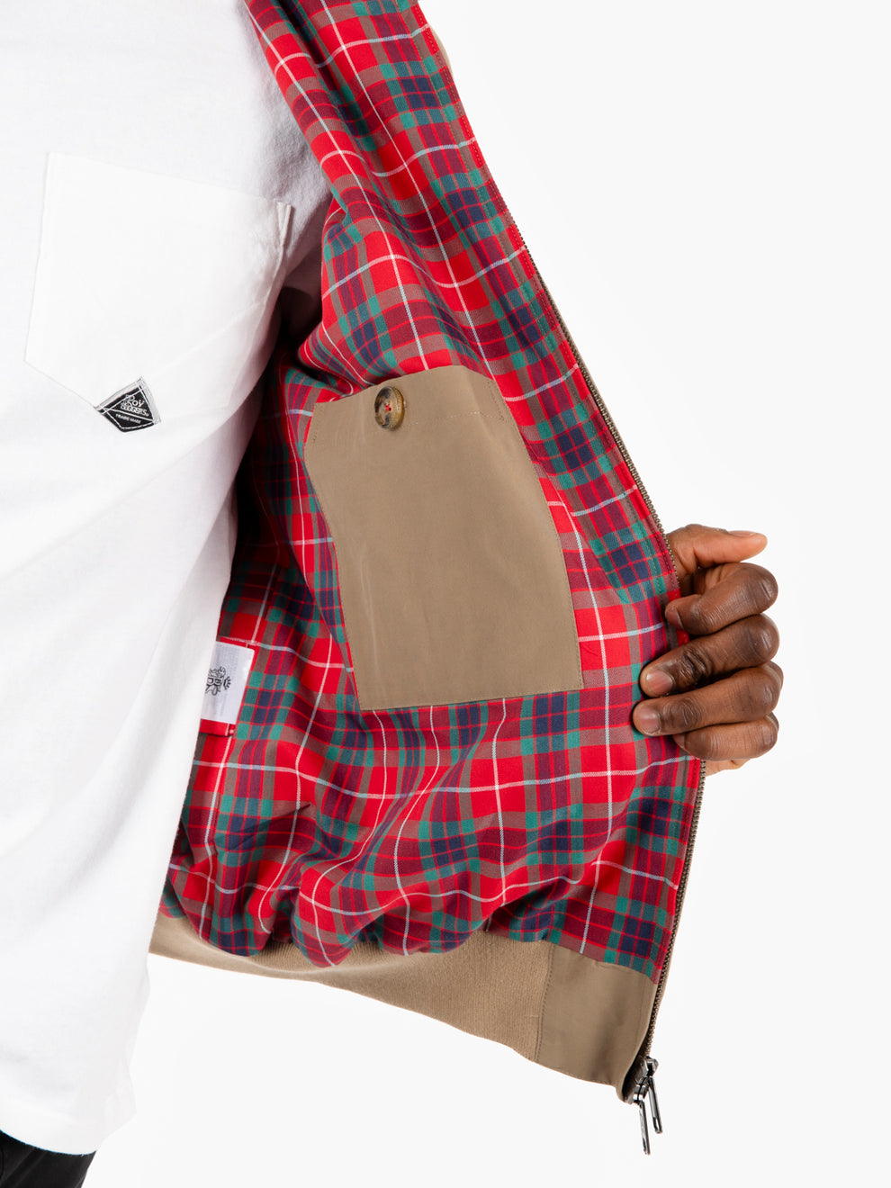 G9 Harrington jacket tan