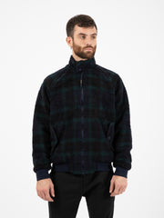 BARACUTA - Giacca G9 Curly Fleece black watch