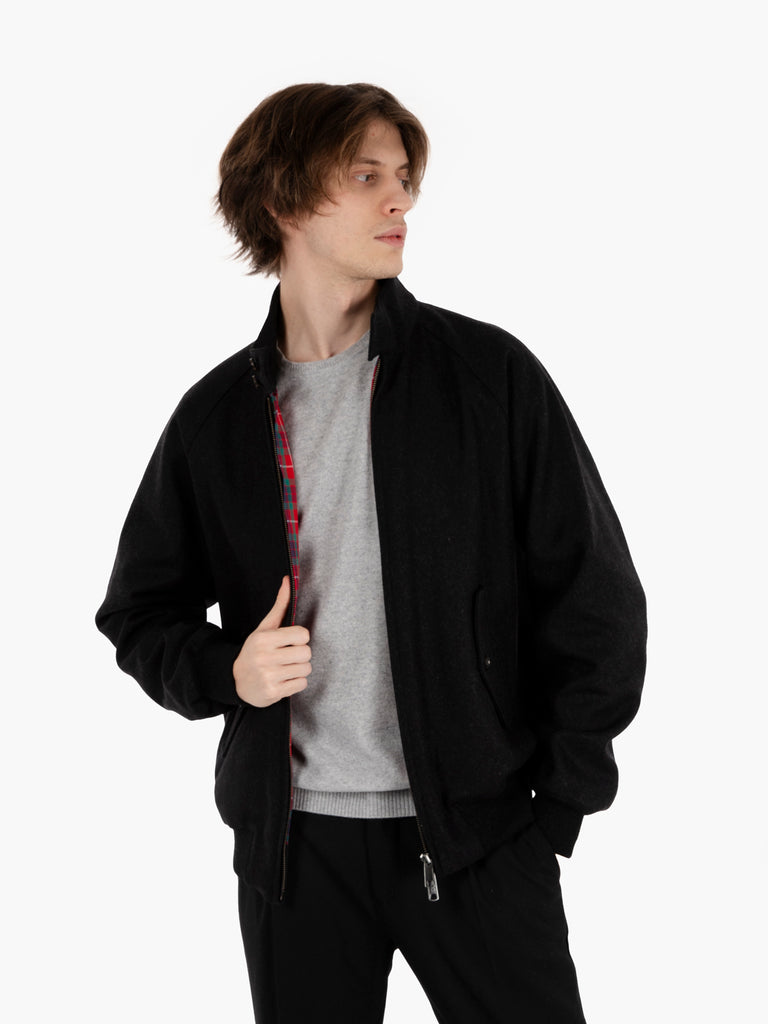 BARACUTA - Melton G9 unpadded charcoal