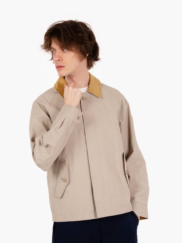 BARACUTA - Tent Cloth carcoat beige