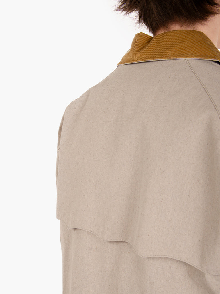 BARACUTA - Tent Cloth carcoat beige