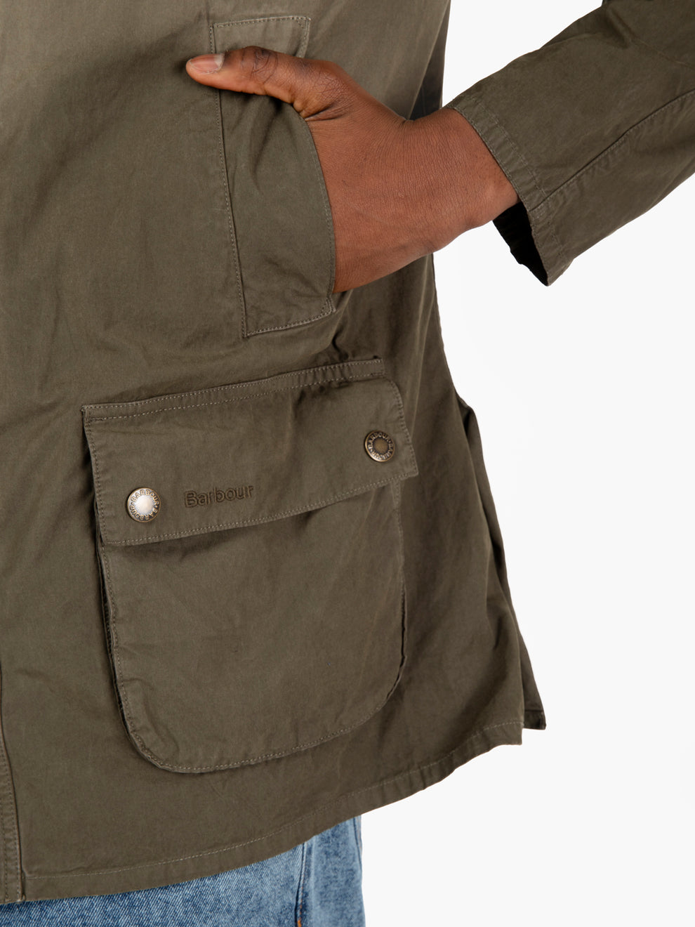 Ashby casual jacket olive