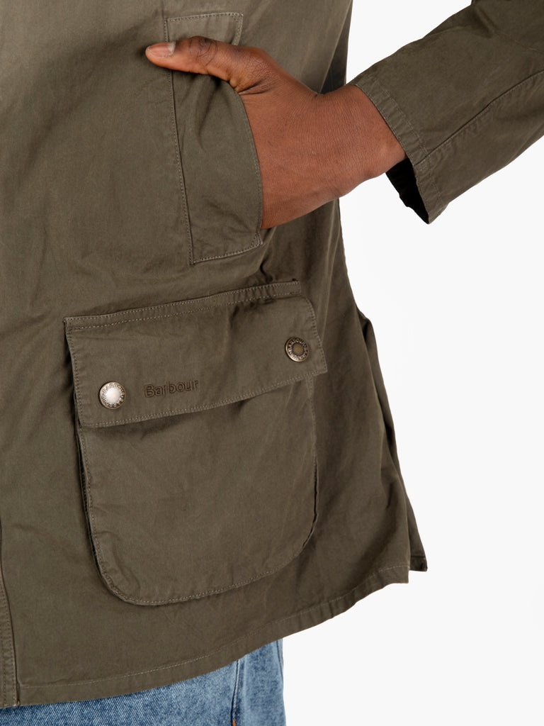 BARBOUR - Ashby casual jacket olive