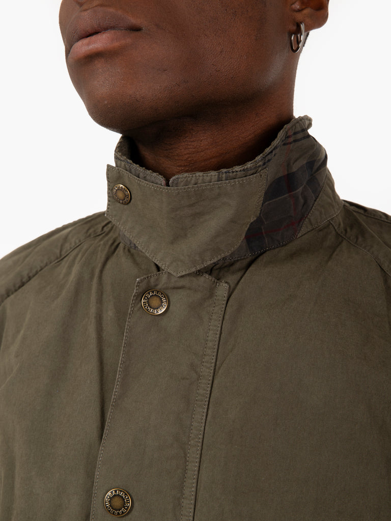 BARBOUR - Ashby casual jacket olive