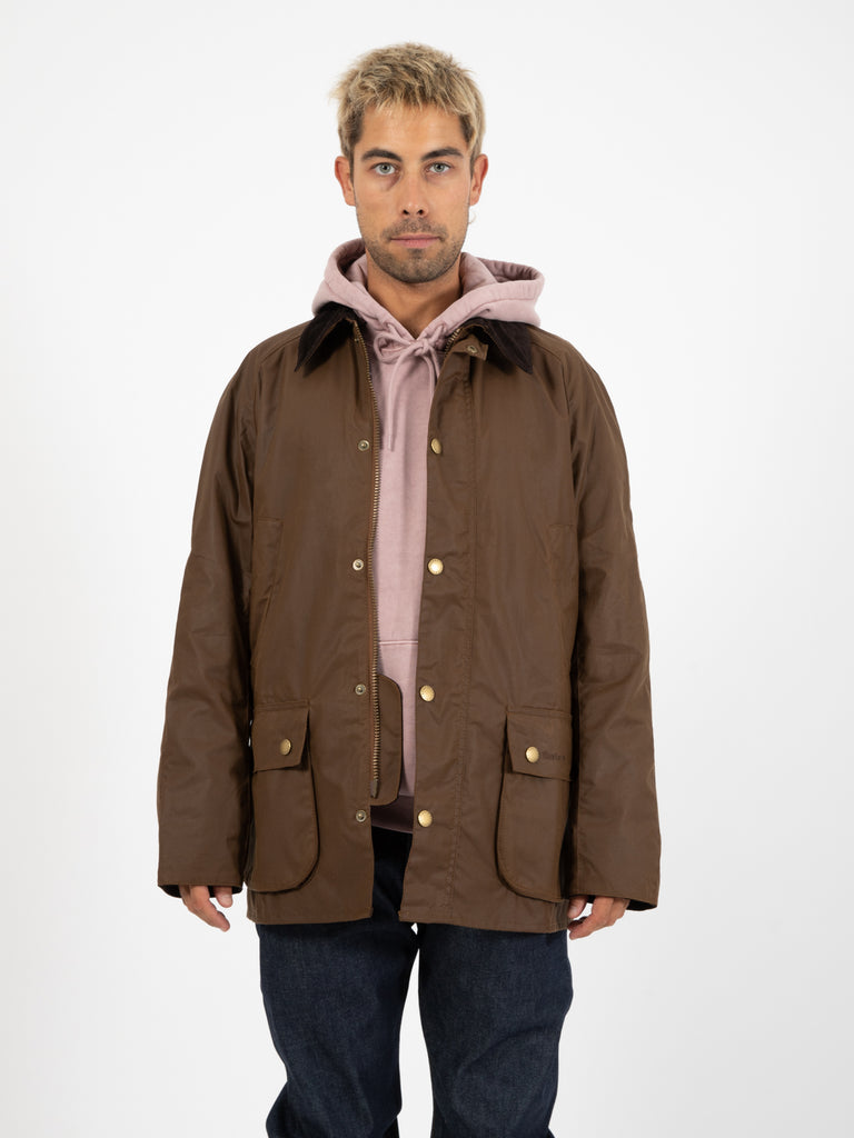 BARBOUR - Ashby Wax Jacket brown