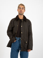 BARBOUR - Ashby Wax Jacket olive