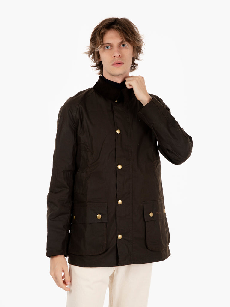 BARBOUR - Ashby Wax Jacket olive