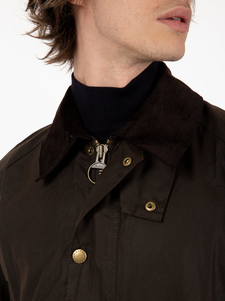 BARBOUR - Ashby Wax Jacket olive