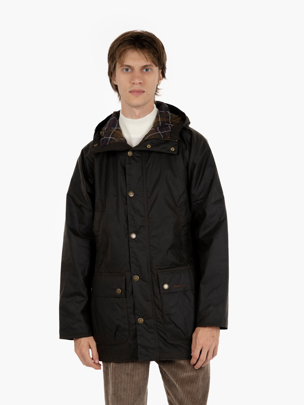 Beadle Wax parka olive