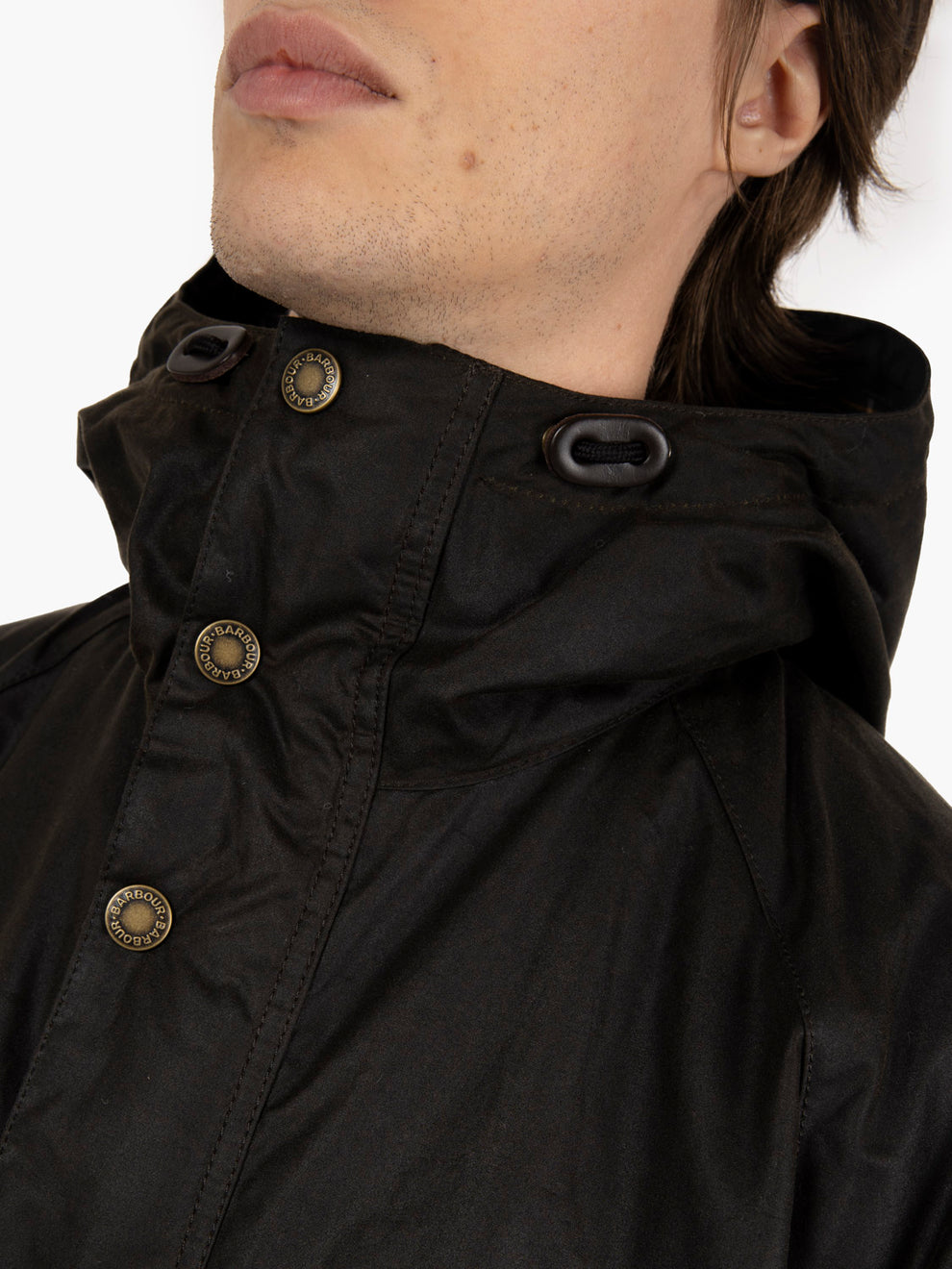Beadle Wax parka olive