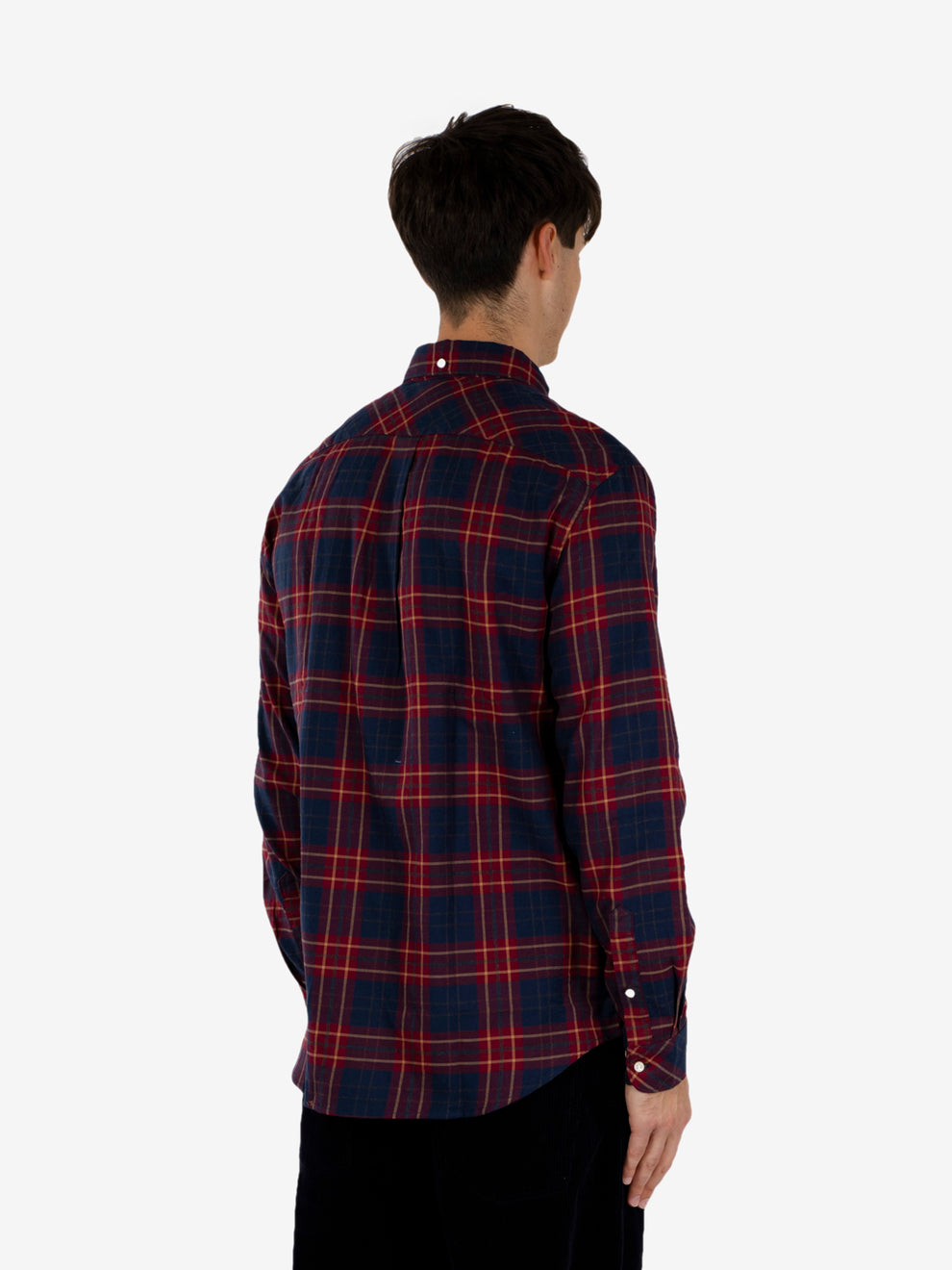 Broxburn Tailored checked shirt red / blue