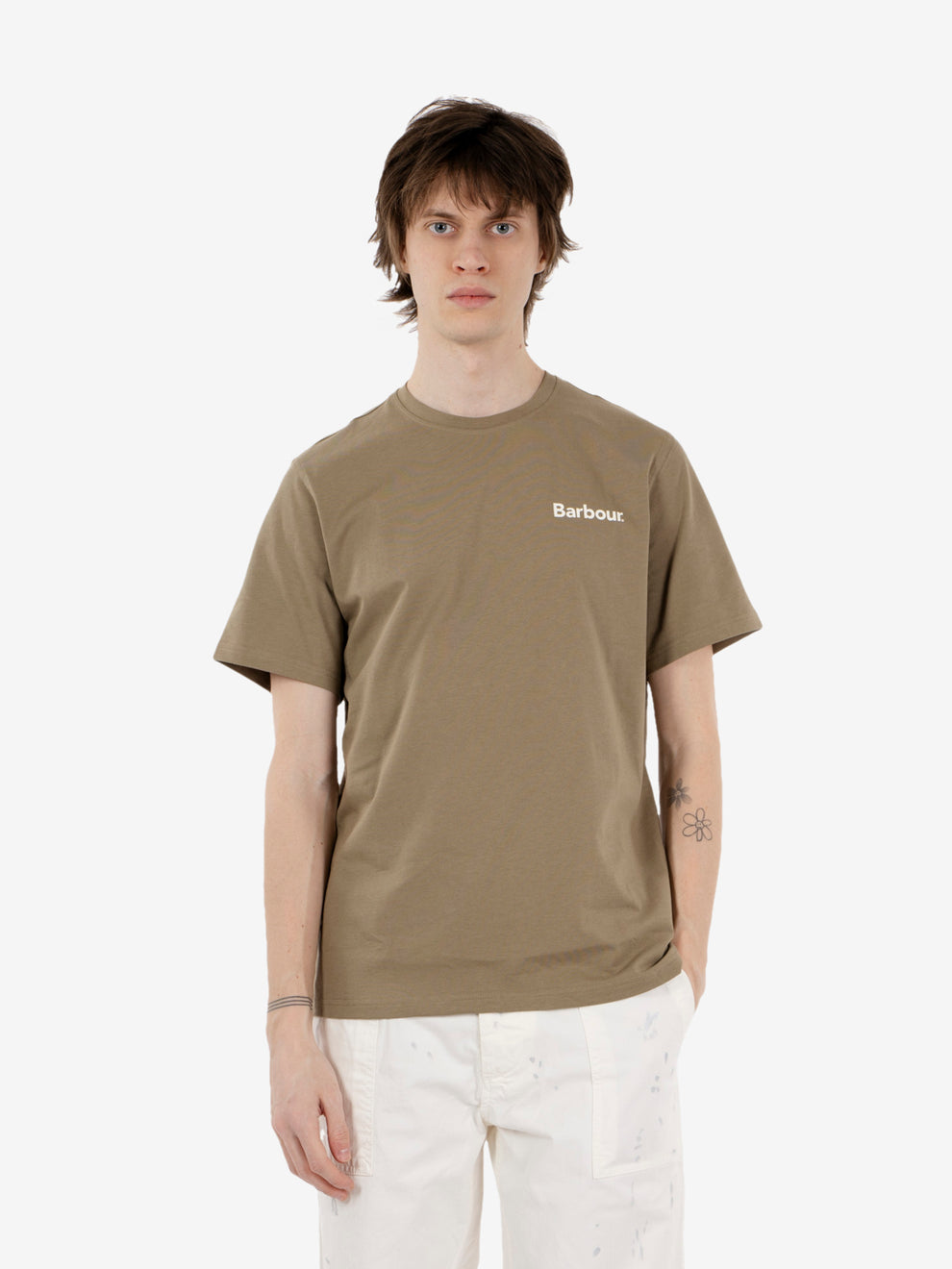 Camber Graphic t-shirt grey olive