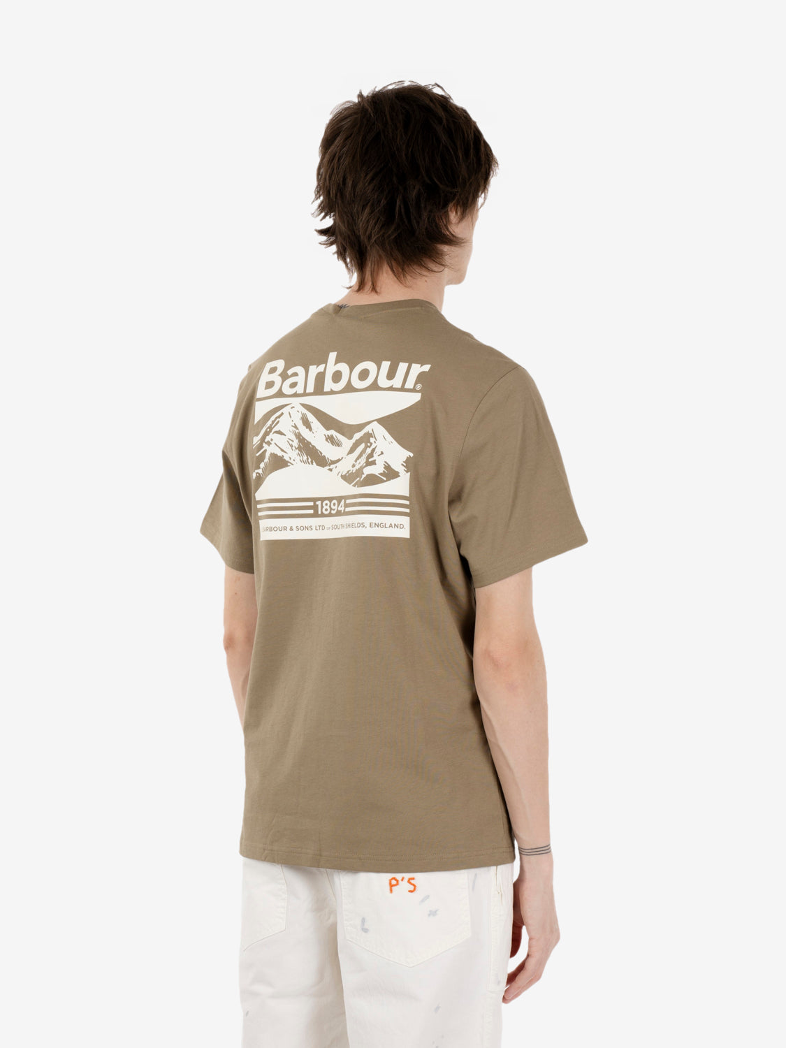 Camber Graphic t-shirt grey olive