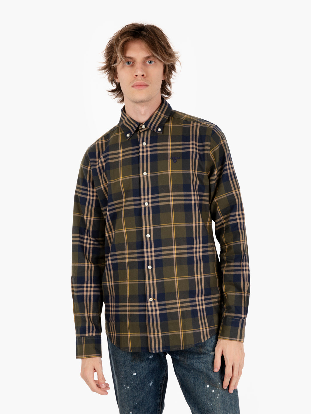 Edgar olive shirt