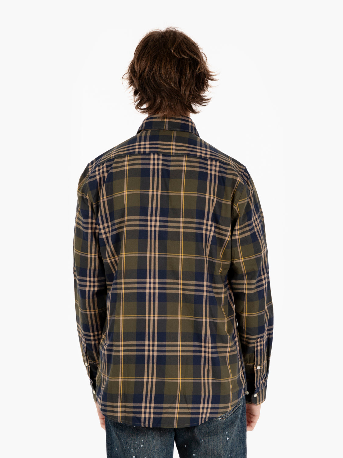 Edgar olive shirt
