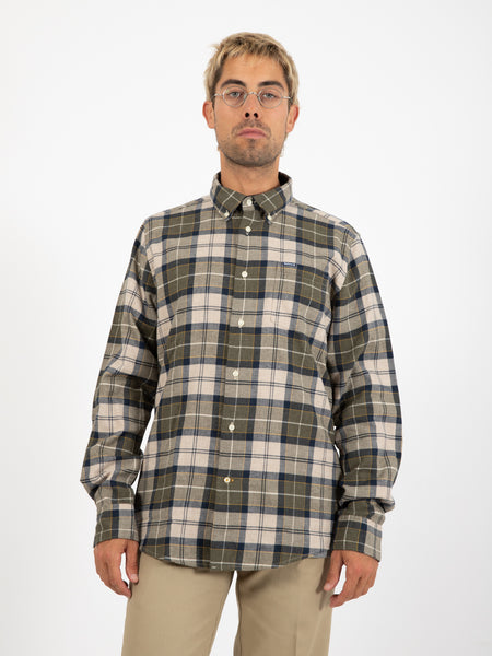 Camicia Fortrose Tailored Shirt Forest Mist