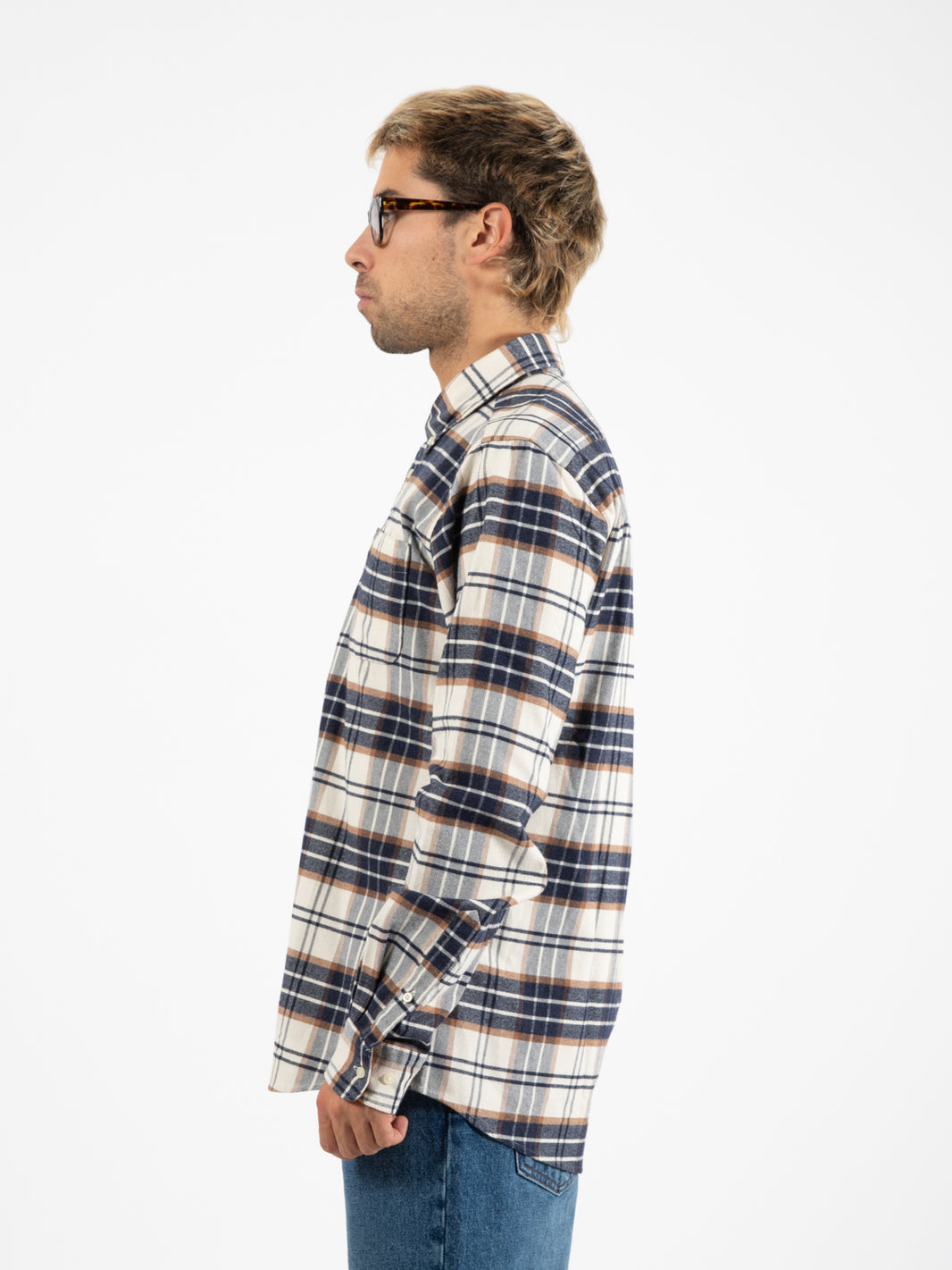 Hemd Portdown Tailored shirt ecru