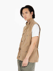 BARBOUR - Casual Corbridge gilet stone