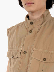 BARBOUR - Casual Corbridge gilet stone